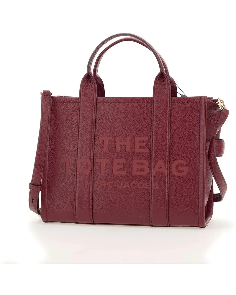 Marc Jacobs Shopper & Totes Structured Tote Bag With Embossed Detail rot Rot