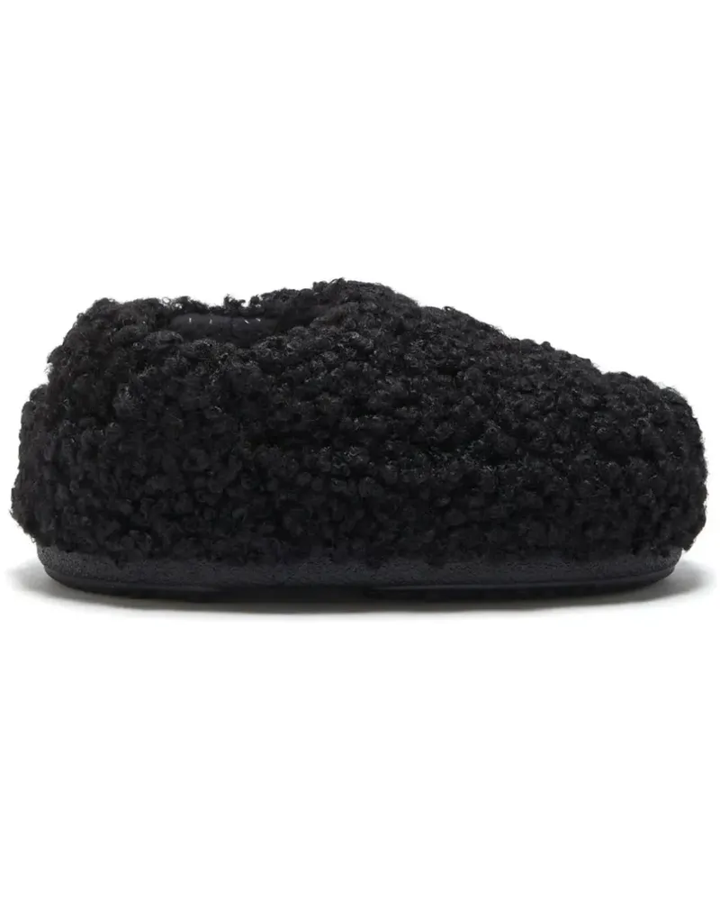 Moon Boot Low-Top Sneaker Faux Curly Logo Band Sandals schwarz Schwarz