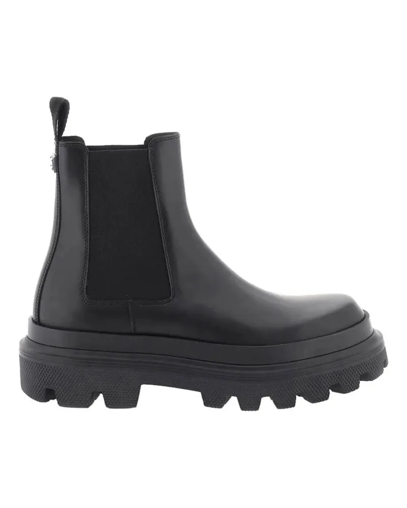 Dolce & Gabbana Stiefel Bootie Black schwarz Schwarz