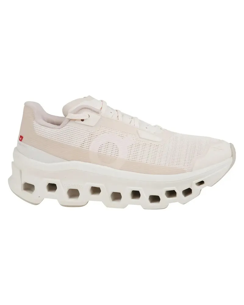 ON Low-Top Sneaker Cloudmonster Cushioned Running Shoes beige Beige
