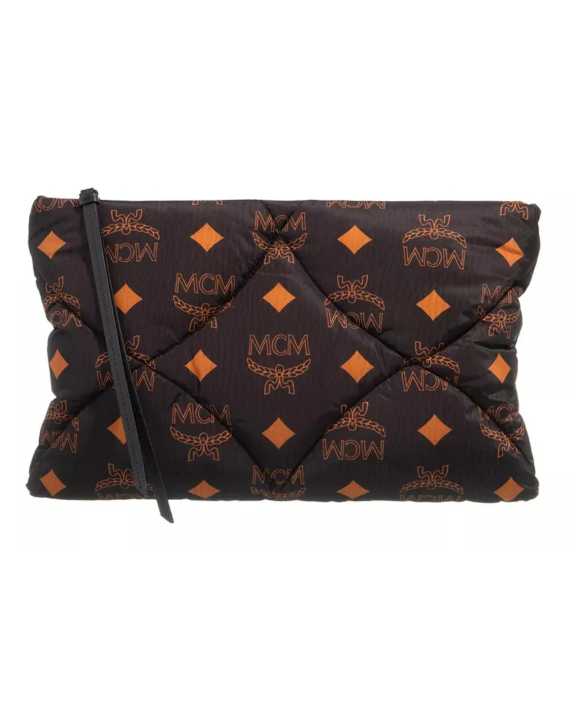 MCM Clutches Aren Pouch Large Cognacbraun