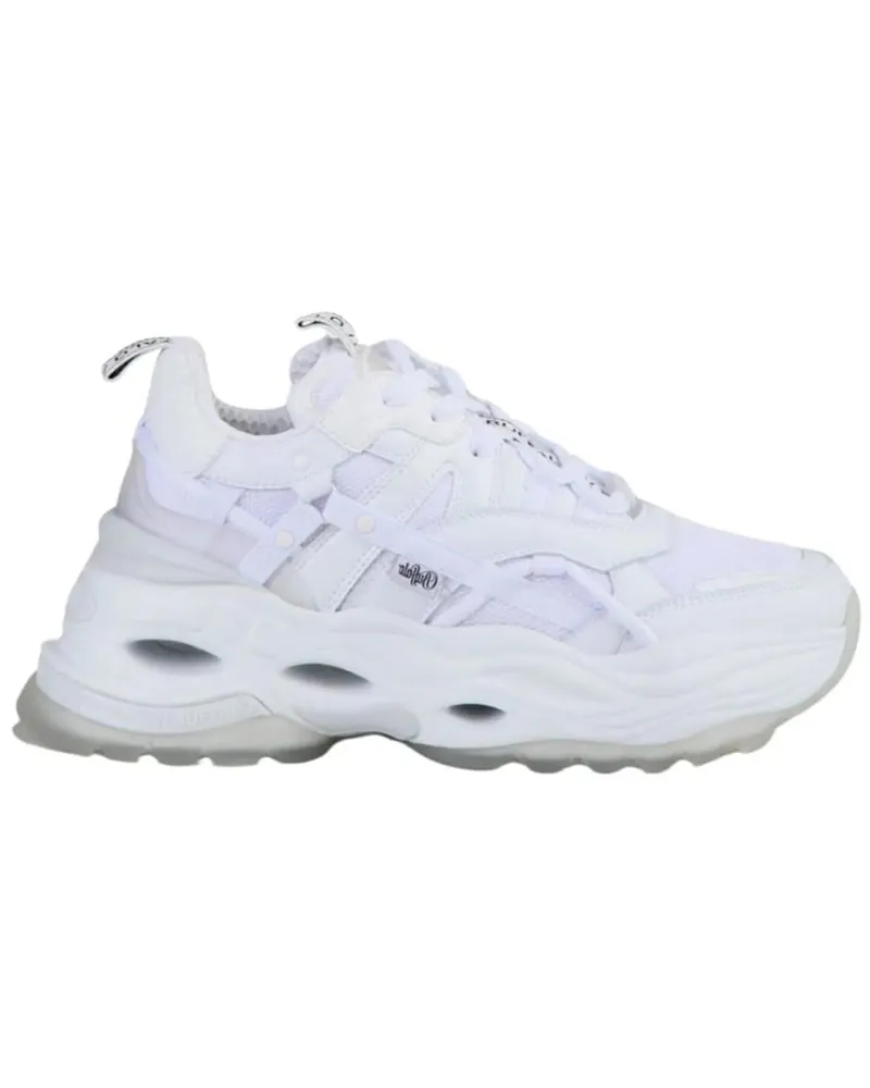 Buffalo Low-Top Sneaker  Triplet Hollow Sneakers Wit Triplet Hollow weiß Weiß