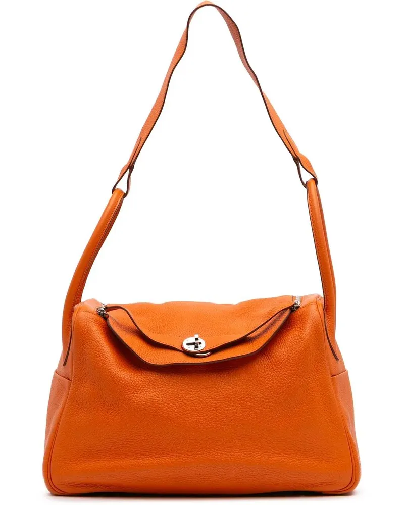 Hermès Hobo Bags 2010 Clemence Lindy 34 orange Orange