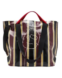 PLAN C Totes Medium Printed Shopper Bag Bunt