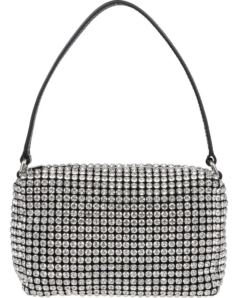 Alexander Wang Crossbody Bags Heiress Medium Pouch Bag White weiß Weiß