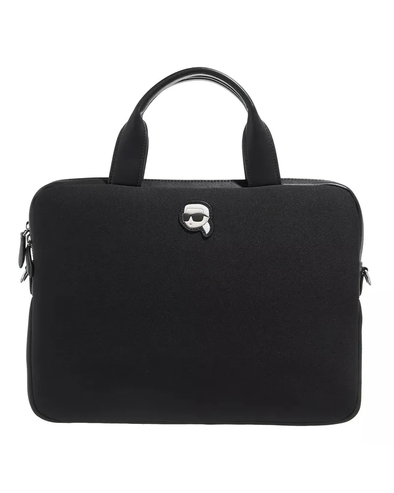 Karl Lagerfeld Laptoptaschen Ikon Neop Laptop Bag schwarz Schwarz