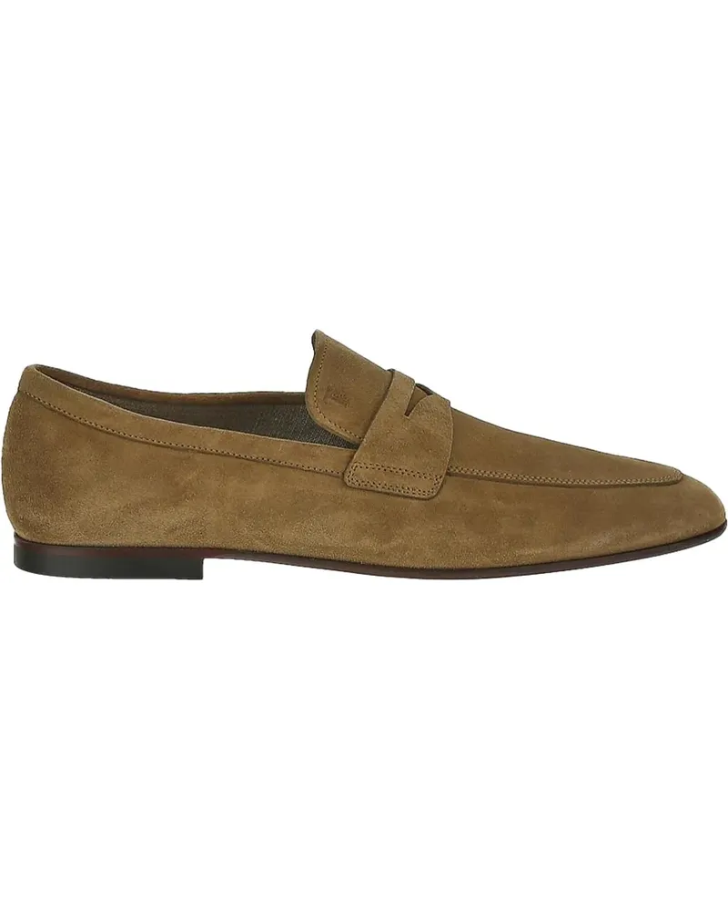 TOD'S Loafer Moccasins Brown braun Braun