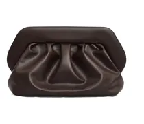 Clutches Clutch Vegan Leather Brown braun