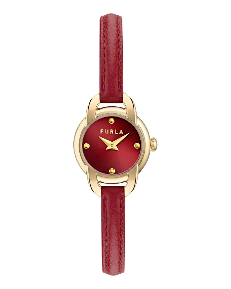 Furla Uhr Quarz-Analoguhr  Mini Shape red Rot