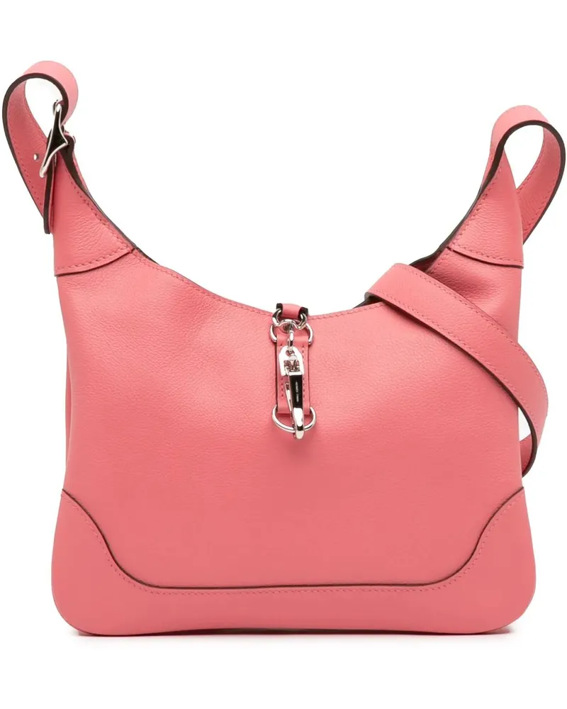 Hermès Hobo Bags Evercolor Trim Duo 24 rosa Gold