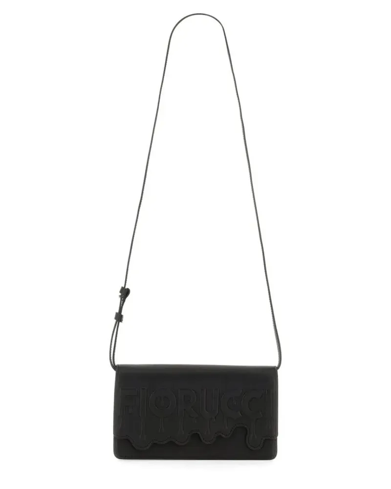 Fiorucci Hobo Bags "Melted" Shoulder Bag schwarz Schwarz