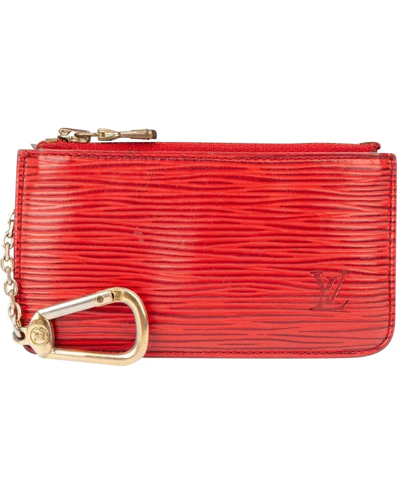 Louis Vuitton Businesstaschen & Reisegepäck n Rouge Epi Leather Key Pouch rot Rot