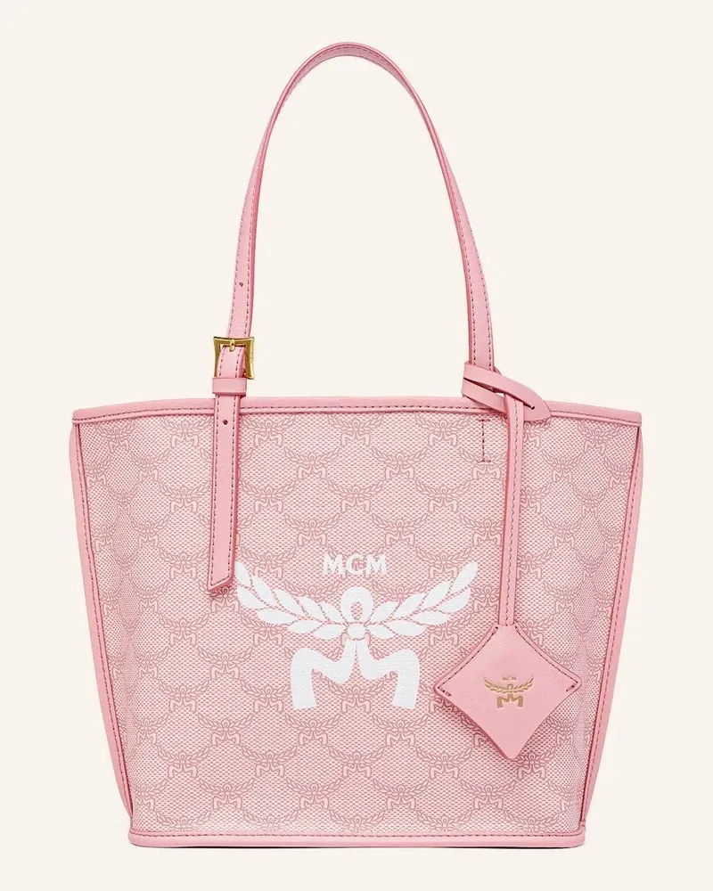 MCM Shopper Himmel Shopper in Lauretos pink Rosa