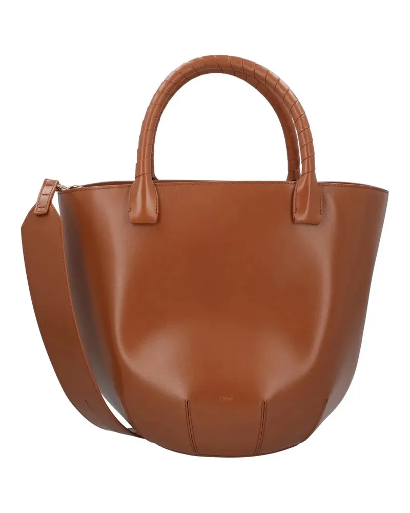 Chloé Shopper & Totes Sabia Basket Brown braun Braun