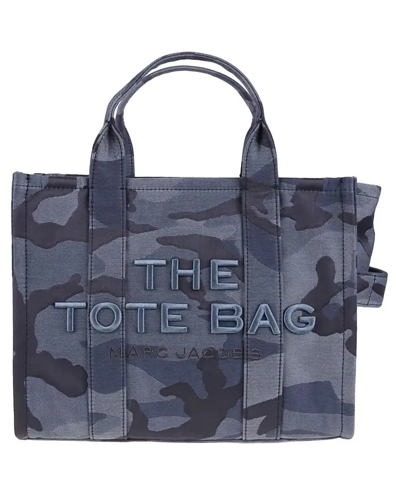Marc Jacobs Shopper & Totes Medium Camouflage Jacquard Tote Bag blau Blau