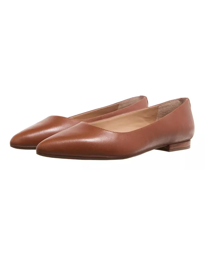 Ralph Lauren Ballerinas Londyn-Flats-Ballet braun Braun
