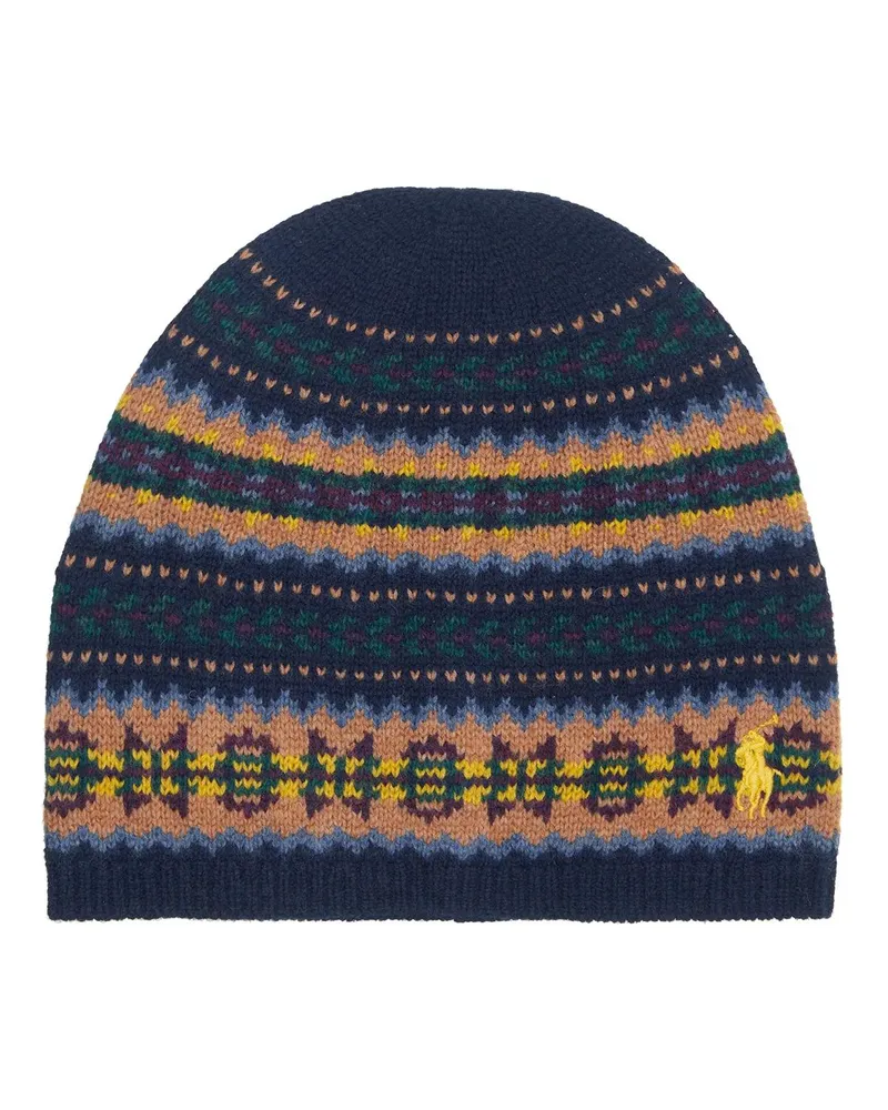 Ralph Lauren Caps & Mützen Fairisle Hat bunt Bunt