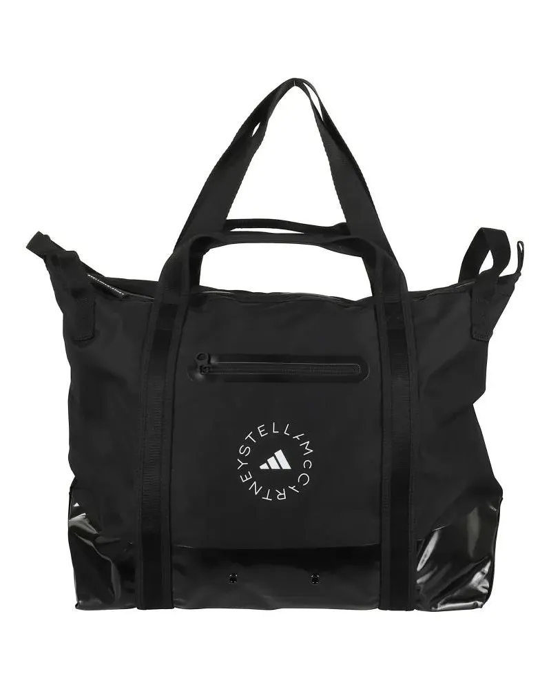 adidas Shopper & Totes Versatile Tote Bag With Logo And Multiple Pockets schwarz Schwarz