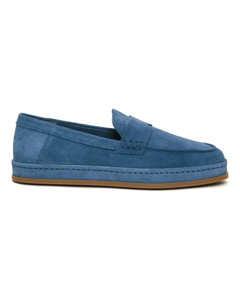 Hogan Jeans Suede Slip-On blau Blau