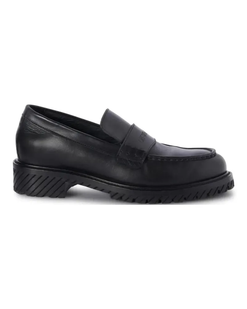OFF-WHITE Loafer Loafer With Logo Schwarz