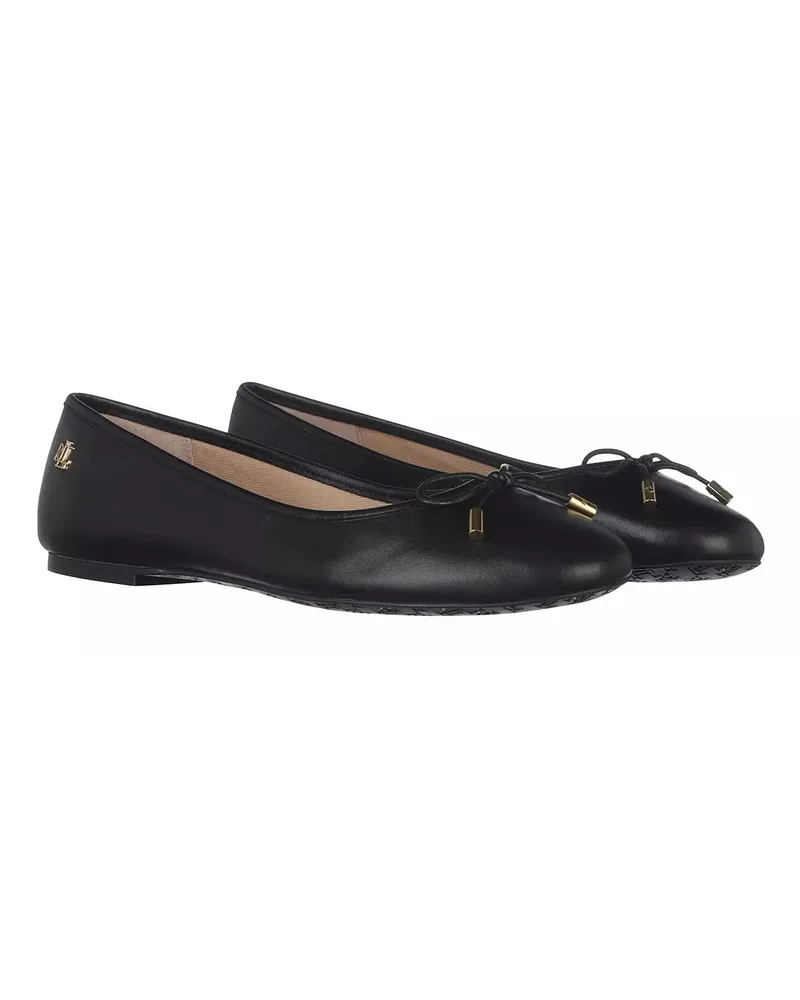 Ralph Lauren Ballerinas Jayna Flats Ballet schwarz Schwarz