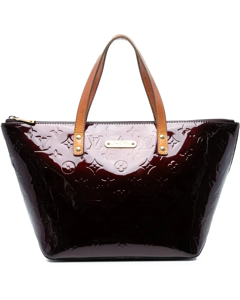 Louis Vuitton Crossbody Bags Monogram Vernis Bellevue PM orange Orange