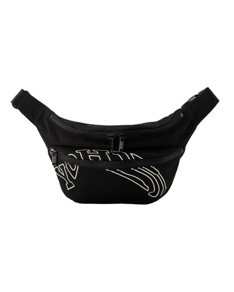 Y-3 Bauchtaschen Morphed Logo Crossbody Bag schwarz Schwarz