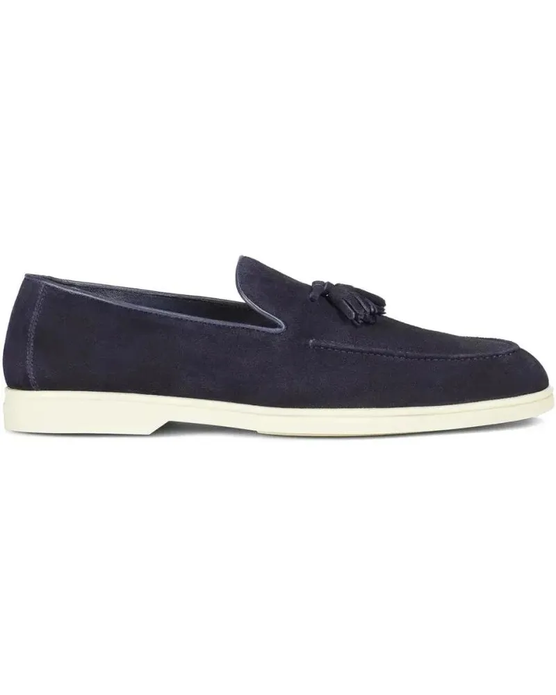 Doucal´s Loafer Tassel Suede Loafers schwarz Schwarz