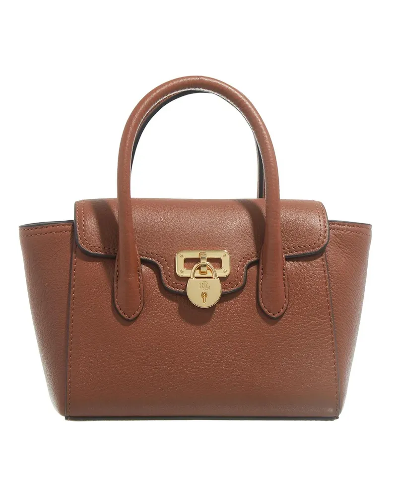 Ralph Lauren Satchels Tnnr Sm Schl-Satchel-Small braun Braun