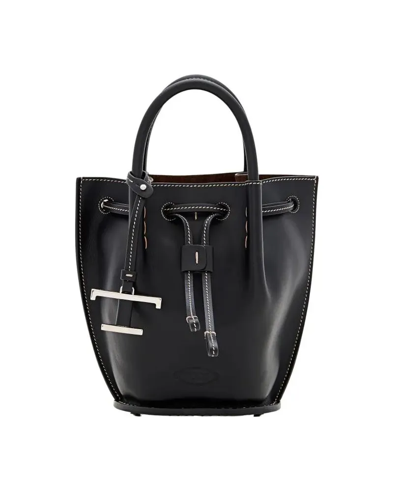TOD'S Beuteltaschen Buz Bucket Mini schwarz Schwarz