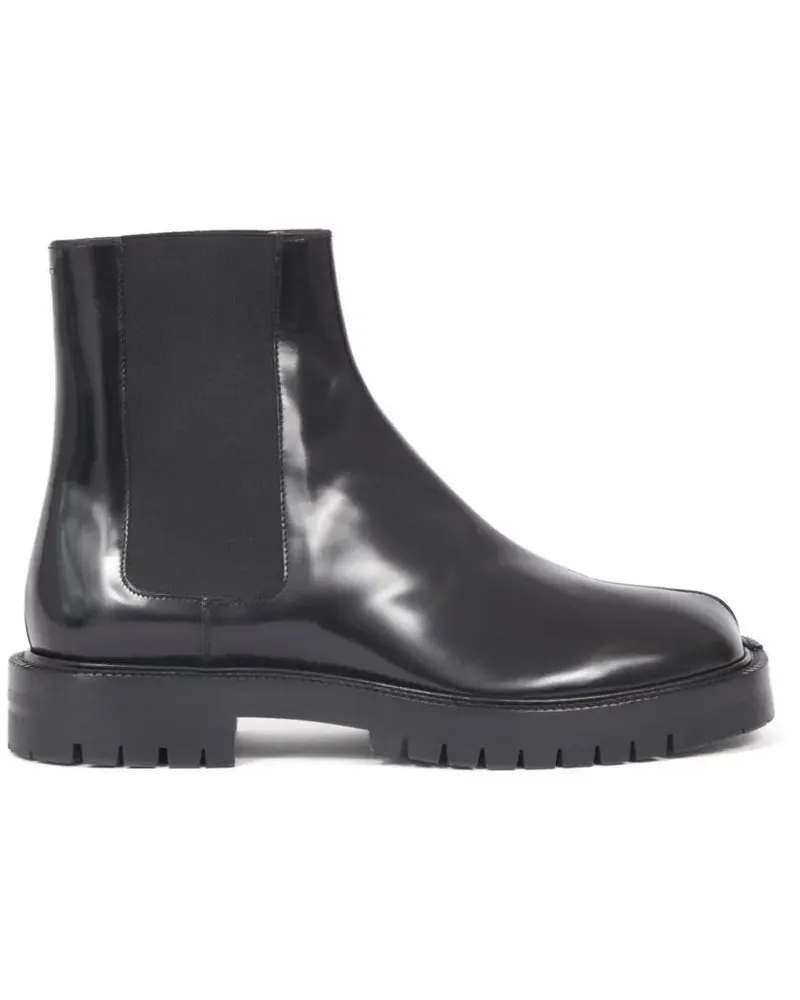 Maison Margiela Stiefel Tabi County Chelsea Boots schwarz Schwarz