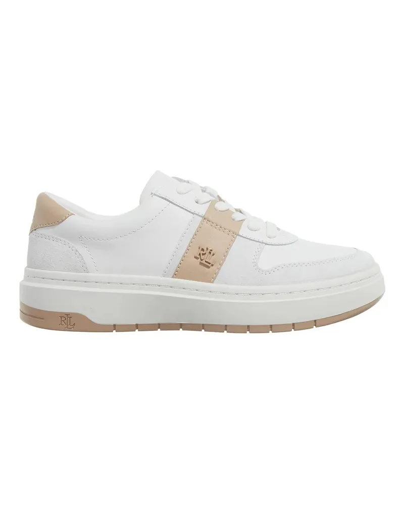 Ralph Lauren Low-Top Sneaker Harlie-Sneakers-Low Top Lace beige Beige