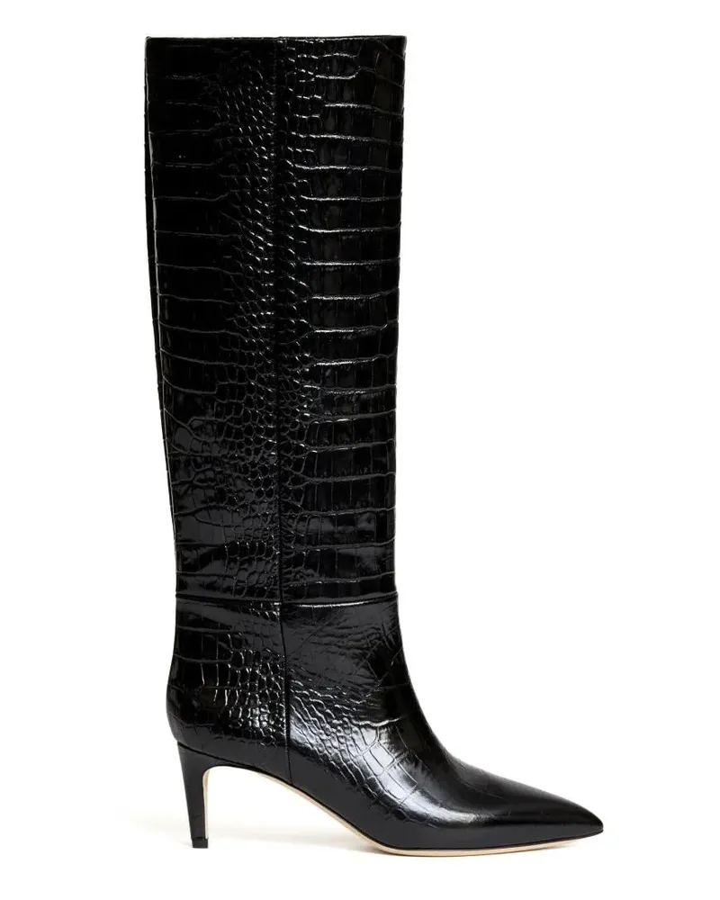 Paris Texas Stiefel Stiletto Boot 60 schwarz Schwarz