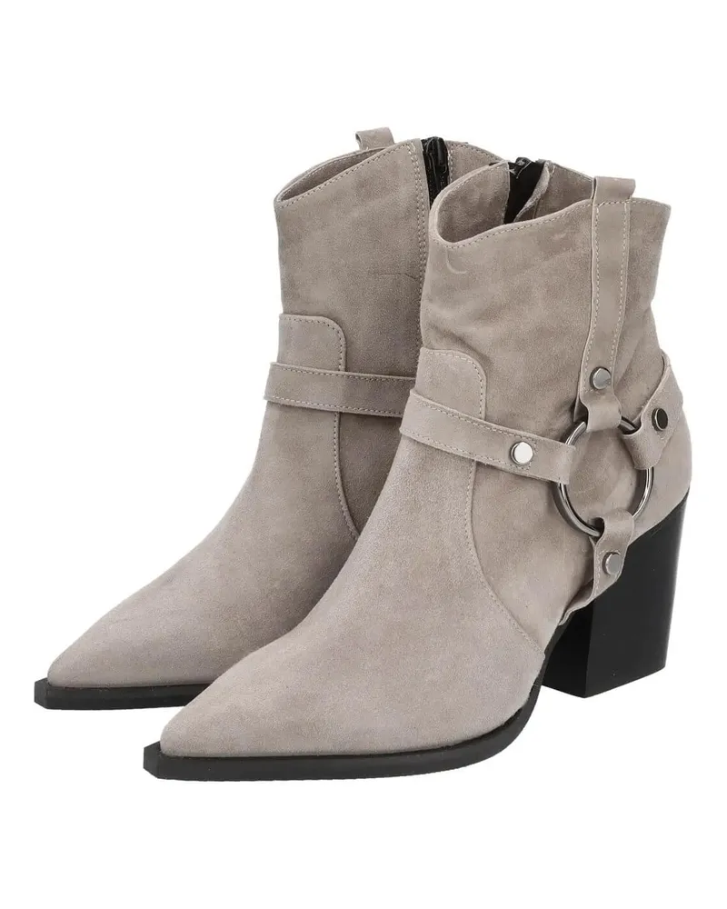 Thea Mika Stiefeletten Cowboy Boots grau Grau