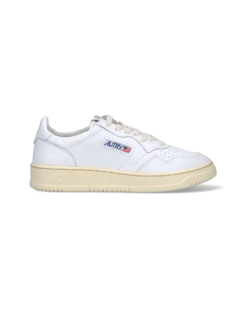 AUTRY Low-Top Sneaker "Medalist" Low Sneakers – White weiß Weiß