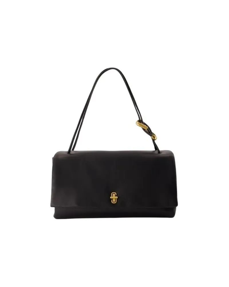 Marc Jacobs Hobo Bags The Big Link Shoulder Bag - Leather - Black schwarz Schwarz