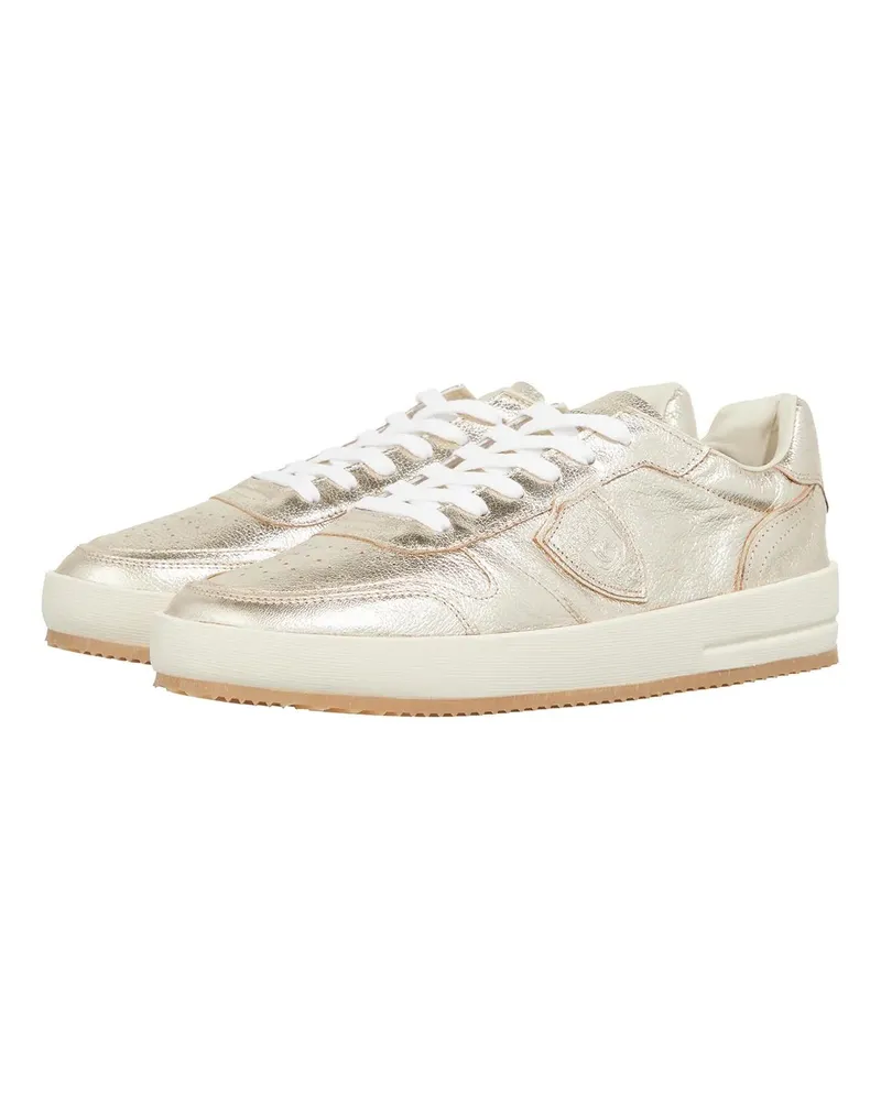 Philippe Model Sneaker Nice Low Woman goldfarben 