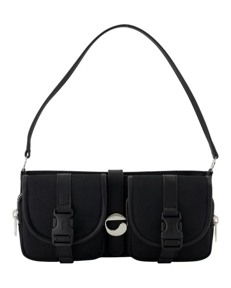 COPERNI Hobo Bags Minimalist Cargo Purse With Smooth Texture schwarz Schwarz