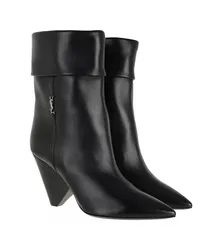 Saint Laurent Boots & Stiefeletten Niki Monogram Booties Smooth Leather Schwarz