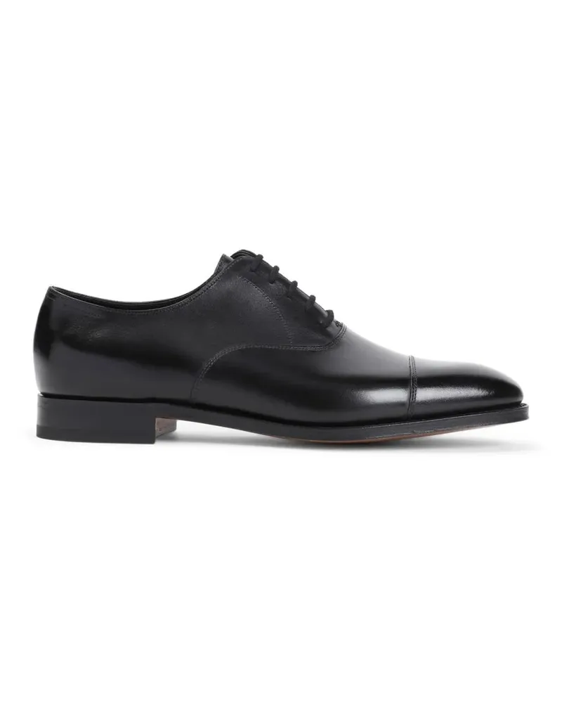 John Lobb Stiefel Black Ankle Boots schwarz Schwarz