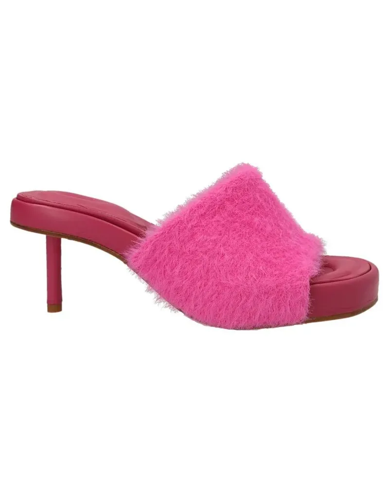 Jacquemus Sandalen 'Clay' Mules pink Rosa