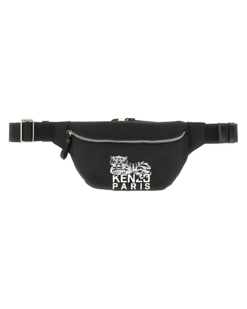 Kenzo Bauchtaschen Pouch With Logo schwarz Schwarz