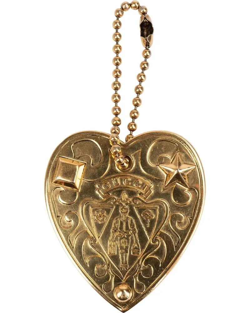 Gucci Crossbody Bags  Golden Knight Heart Bags Pendant bunt Bunt
