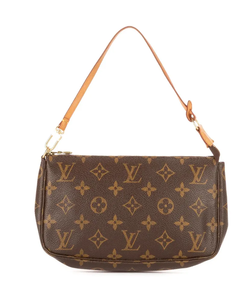 Louis Vuitton Crossbody Bags Accessory Pouch braun Braun
