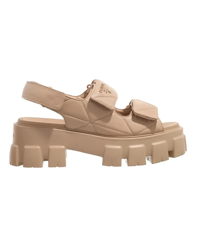 Prada Sandalen Sandali Monolith beige Beige