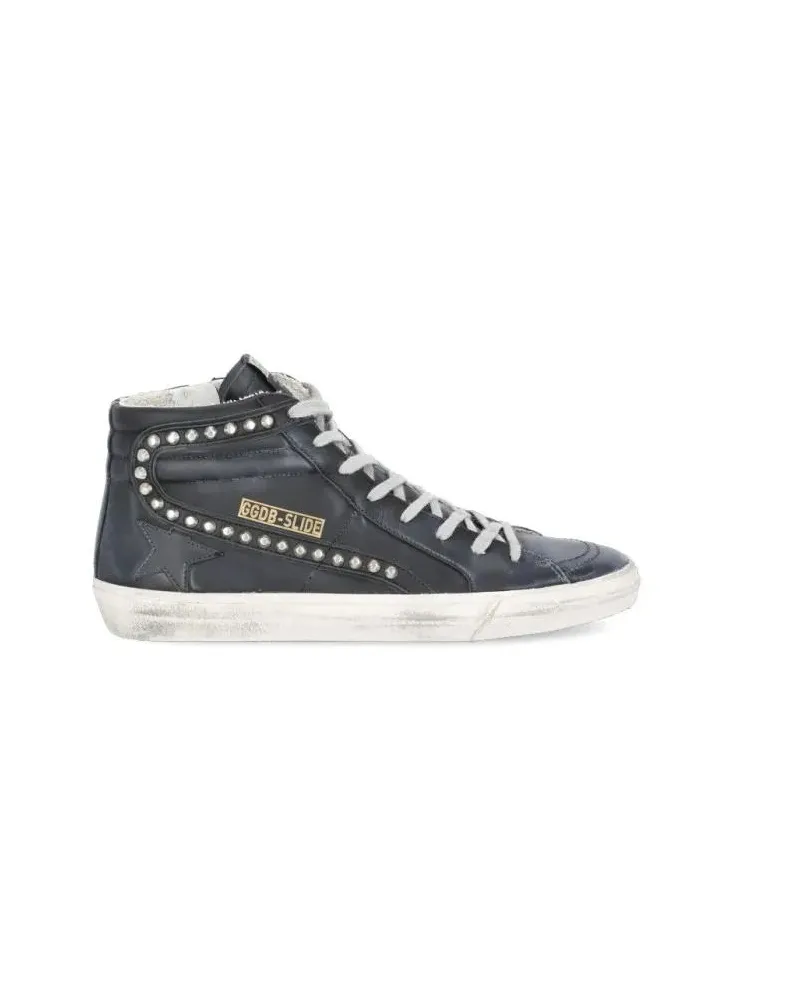Golden Goose Low-Top Sneaker Black Smooth Leather Sneakers schwarz Schwarz