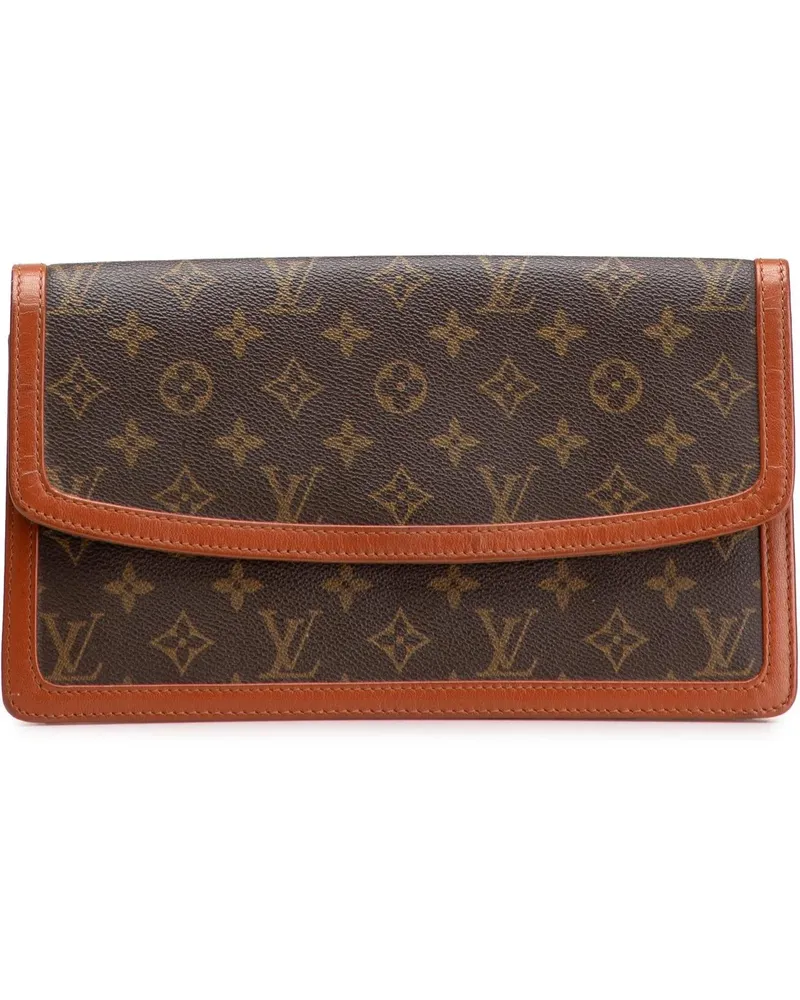 Louis Vuitton Clutches Monogram Pochette Dame GM braun Braun