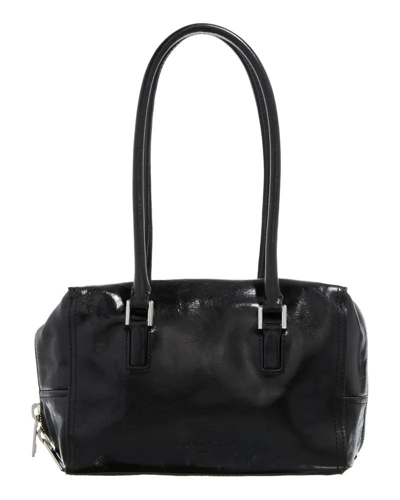 Liebeskind Bowling Bags Kayla Archive Lack Distressed Satchel Bag S schwarz Schwarz