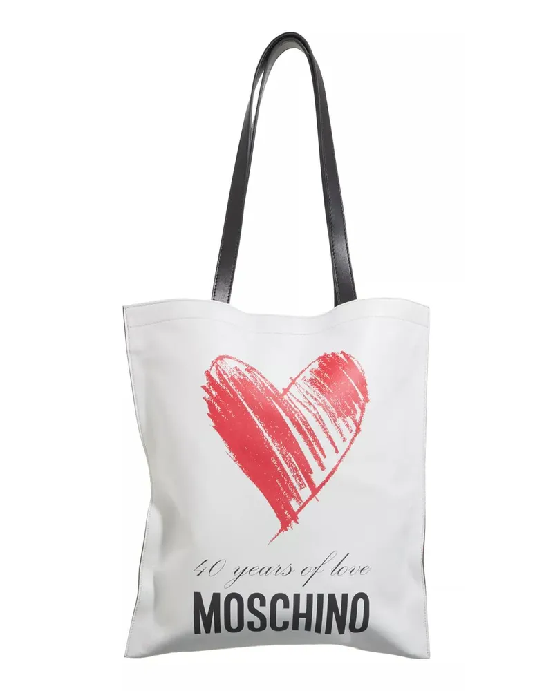 Moschino Crossbody Bags Shoulder Bag weiß Weiß