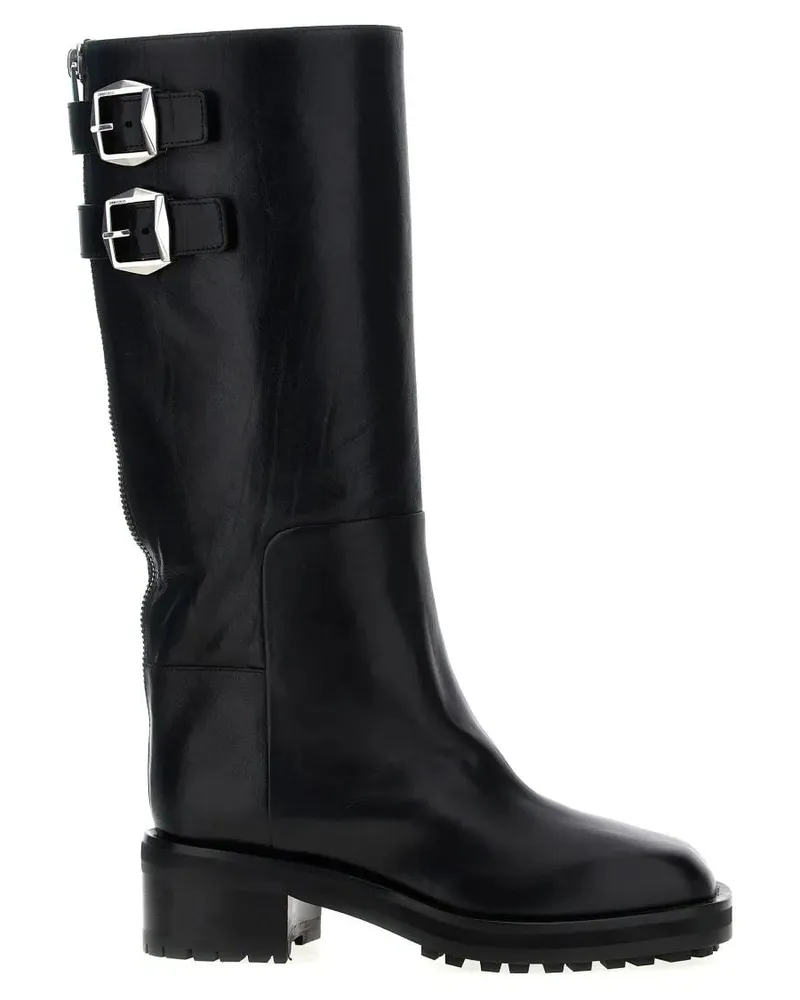 Jimmy Choo Stiefel 'Brooklyn' Boots schwarz Schwarz